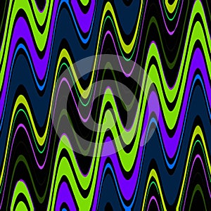 Abstract and Contemporary Digital Art colourful wave pattern