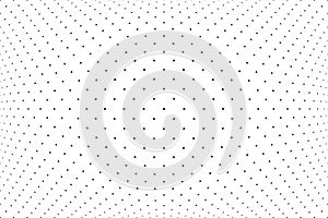 Abstract Convex Square Dots Pattern on 3D White Textured Background