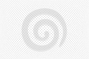 Abstract Convex Square Dots Pattern on 3D White Textured Background