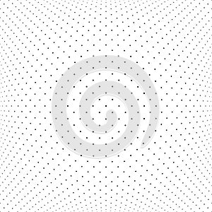 Abstract Convex Square Dots Pattern on 3D White Textured Background