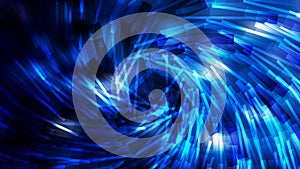 Abstract Cool Blue Asymmetric Random Twirl Striped Lines Background Image