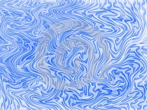 Abstract cool color twirl liquid background concept.