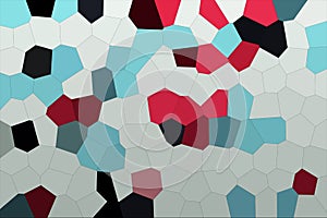 Abstract Cool Colors Mosaic Tiles Material Texture Wallpaper Background