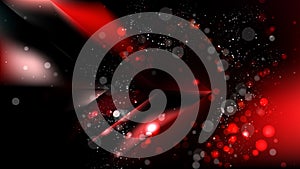 Abstract Cool Red Blurred Lights Background Design