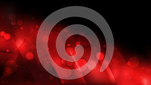 Abstract Cool Red Blurry Lights Background Vector