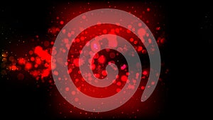 Abstract Cool Red Defocused Lights Background