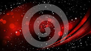 Abstract Cool Red Defocused Lights Background Design