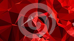 Abstract Cool Red Polygon Background Template Design