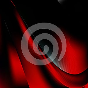 Abstract Cool Red Wavy Lines Background