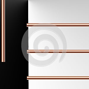 Abstract copper background