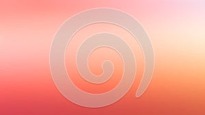 Abstract Coral Gradient Background With Subtle Wave Pattern