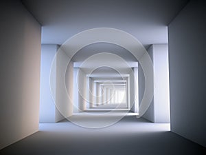 Abstract corridor