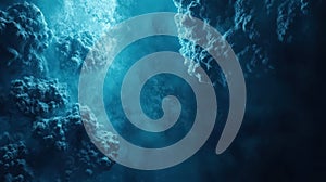 Abstract cosmic cloudscape deep space nebula formations