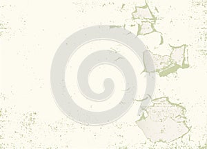 A grunge cracking wall background