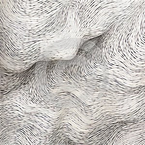 Abstract Craft: Whimsical Topography With Pencil Doodle Lines