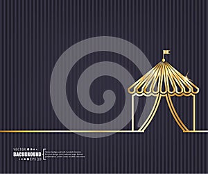 Abstract creative concept vector line draw background for web, mobile app, illustration template design, business