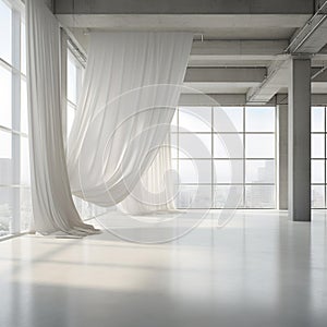 Abstract Creativity Unleashed in Contemporary Studio