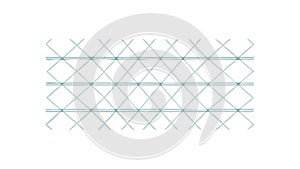 Abstract Crisscross Line Pattern Geometric Texture Background, vector design Generative AI