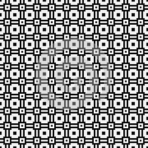 Abstract Cross Pattern Dots Logo generative computational art illustration