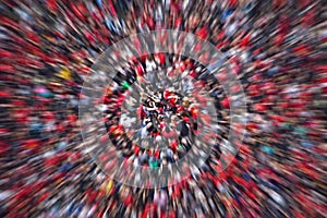 Abstract Crowd Blur