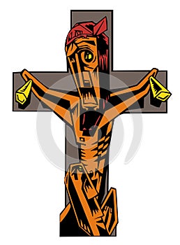 Abstract Crucifixion