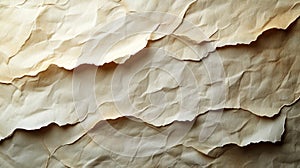 Abstract Crumpled Paper Texture Generative AI