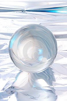 Abstract crystal ball