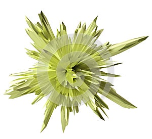 Abstract crystal form - lime