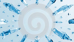 Abstract Crystal Formation Background