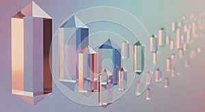 Abstract Crystal Formation