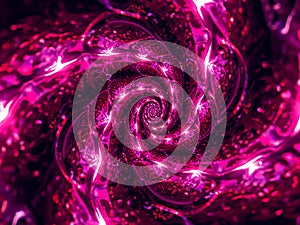 Crystal Prism and Kaleidoscope Abstract Background.