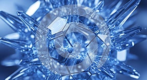 Abstract Crystal Structure with Energy