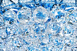 Abstract Crystals Background