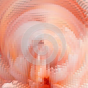 Abstract cube 3d extrude background, shape art