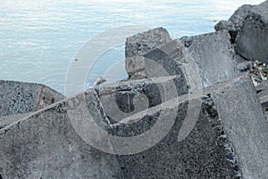 Abstract Cube Stone Background