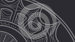 Abstract Curve Pattern Vector Art, Dynamic Flowing Design Element, vector design Generative AI