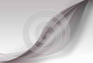 Abstract curves on gradient color