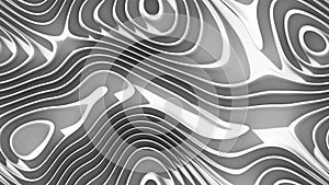 Abstract curves - parametric curved lines and shapes 4k seamless