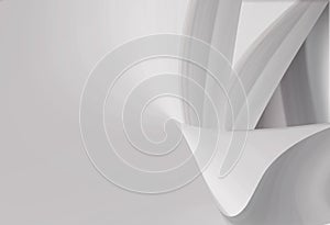 Abstract curves , wave on gradient color