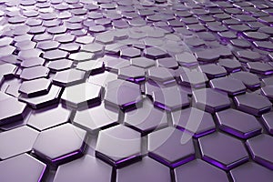 Abstract 3D background with futuristic design and dynamic visual depth.