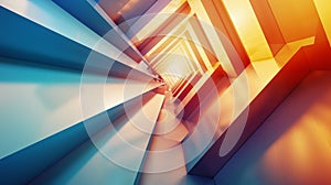 Abstract 3 D background - technology, business, communication, computers, future, virtual reality.