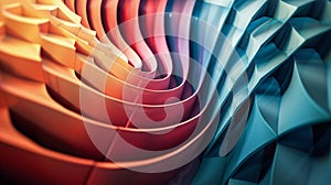 Abstract 3 D background - technology, business, communication, computers, future, virtual reality.