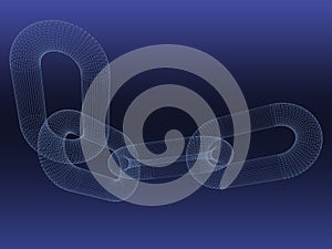 3D Blockchain Digital data,background