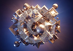 And shadow enhances the dimensionality, with subtle reflections and