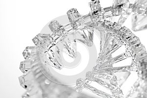 Crystallized DNA Helix