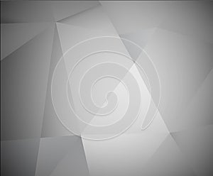 Abstract 3d grey vector background