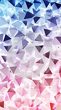 Abstract 3D pyramids. Illustration Abstract background