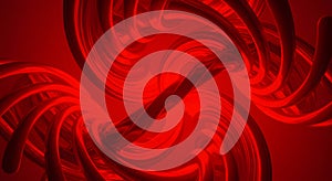 Dynamic Red Abstract Swirl Background