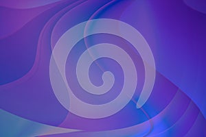 Abstract 3D render illustration of blue pink gradient background