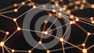 Abstract Network Connection - Digital Technology Background